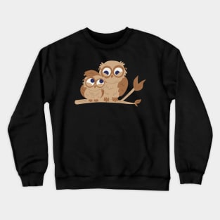 Owl Family Crewneck Sweatshirt